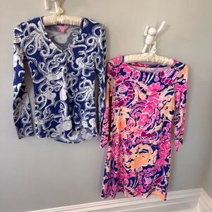 Lilly Pulitzer Top & Dress LOT - XS